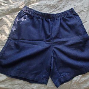 White Stag Denim Shorts Elastic Waist